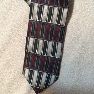 Mosaic Silk Tie 4”